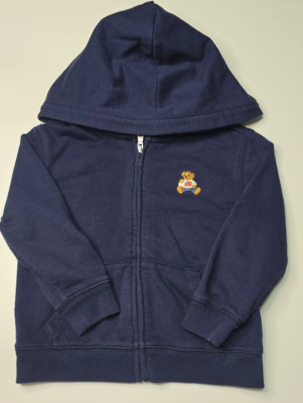 Ralph Lauren Polo Bear Zip Up Hoodie